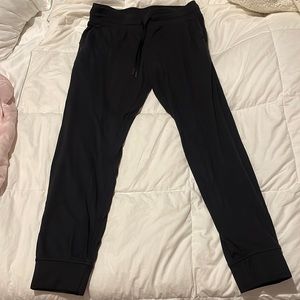 Lululemon cotton jogger pants, size 10